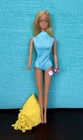 Vintage Sun Set Malibu Barbie Doll #1067 No Play TLC Limbs Wrist Tag Taiwan 1973