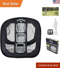 Portable Chip-Shot Golf Net with 3 Targets - Perfect for Short Game Practice
