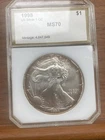 1998 $1 Dollar American Silver Eagle PCI Holder