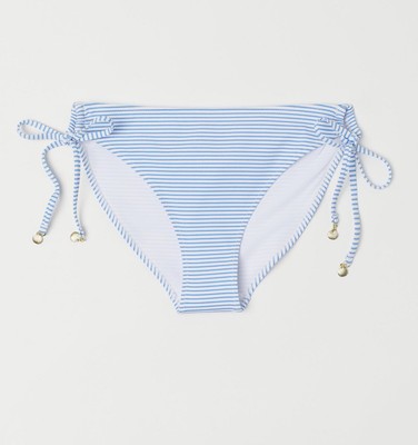 h&m blue bikini