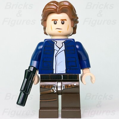 LEGO® Star Wars Han Solo Minifigure Rebel Dark Blue Jacket Captain