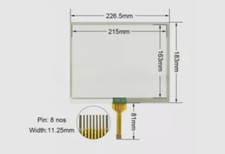 1PC Touch Panel for Gunze G104-02 G10402 Touch Screen Glass Digitizer