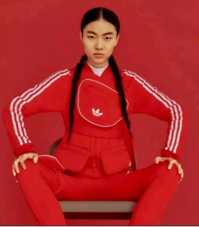 アッコ Adidas Originals Ji Won Choi x Olivia Oblanc Track Jacket