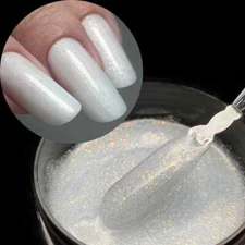 100g Glitter Shimmer Milky Hard Gel Builder Nail for Nails Extensions Pink UVLED