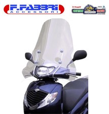 Parabrezza Paravento Alto Completo Di Attacchi Fabbri Honda SH 150 2005 / 2008
