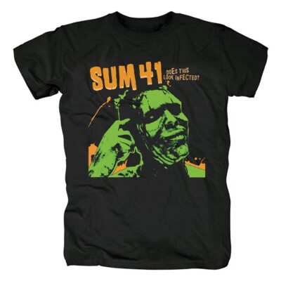 Sum 41 Does This Look Infected? T-shirt, 90's hardcore punk shirt TE2321
