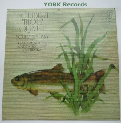 CFP 40085 - SCHUBERT - Trout Quintet MOURA LYMPANY - Excellent Con LP Record