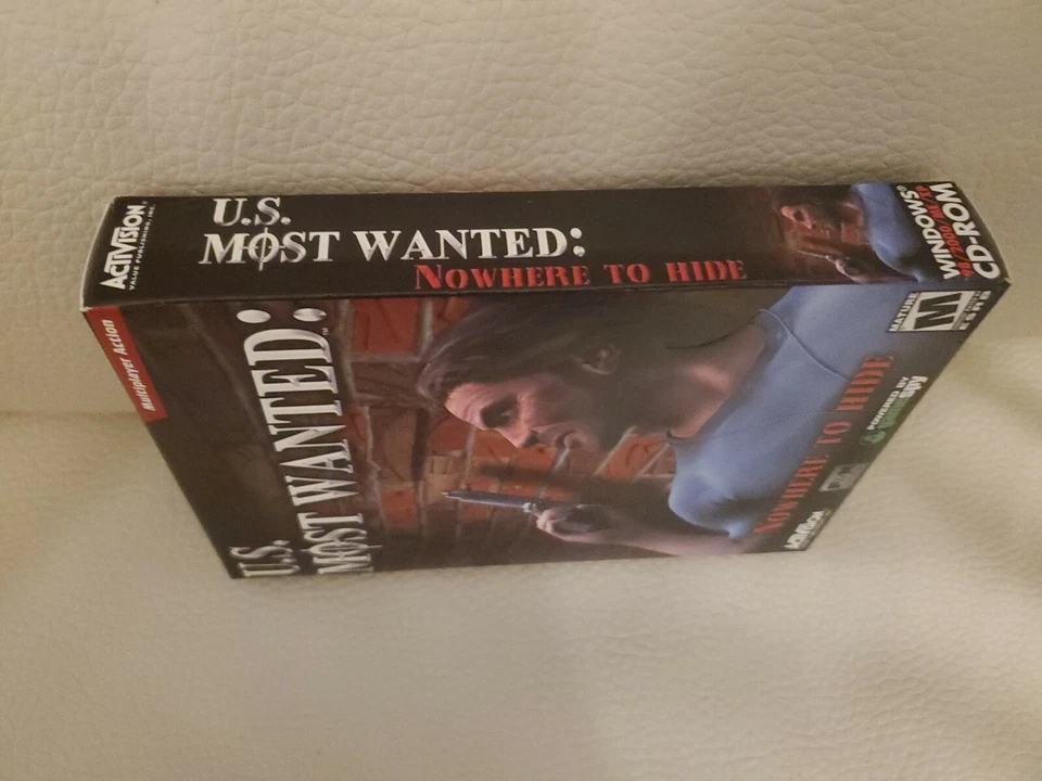 U.S. MOST WANTED Nowhere to Hide PC Game Brand New Sealed in Retail Box - Image 4 of 4