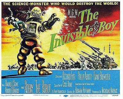 The Invisible Boy - 1957 - Movie Poster Magnet - Picture 1 of 2