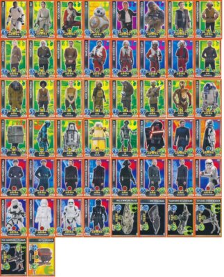 Star Wars Movie Serie 4 Erwachen der macht Force Attax EXTRA - 1-50 aussuchen