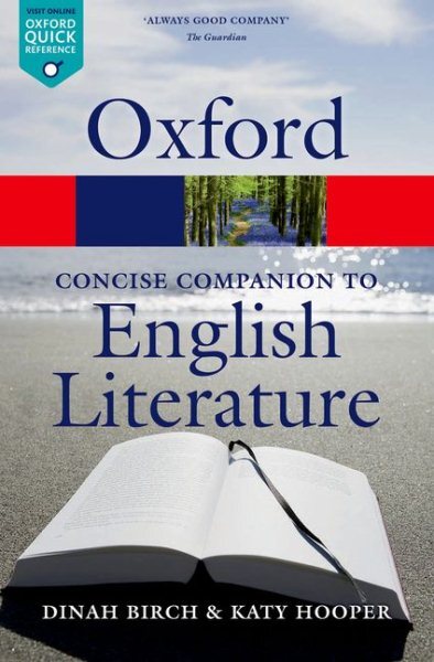 Concise Oxford Companion to English Literature Paperback by Dinah Birch