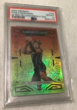 PSA 10 Gem 2022-23 Panini Obsidian Red Yellow Green Flood Paolo Banchero RC /75 