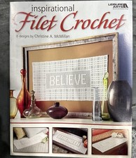 INSPIRATIONAL FILET CROCHET Leisure Arts 3902...