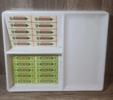 WRIGLEY'S Switzerland Chewing Gum Counter Top Store Display Plastic Change Tray 