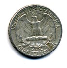 1961 D Washington Quarter 90% SILVER AMERICAN US 25 Cent U.S OLD Nice Coin #7461 — photo 2