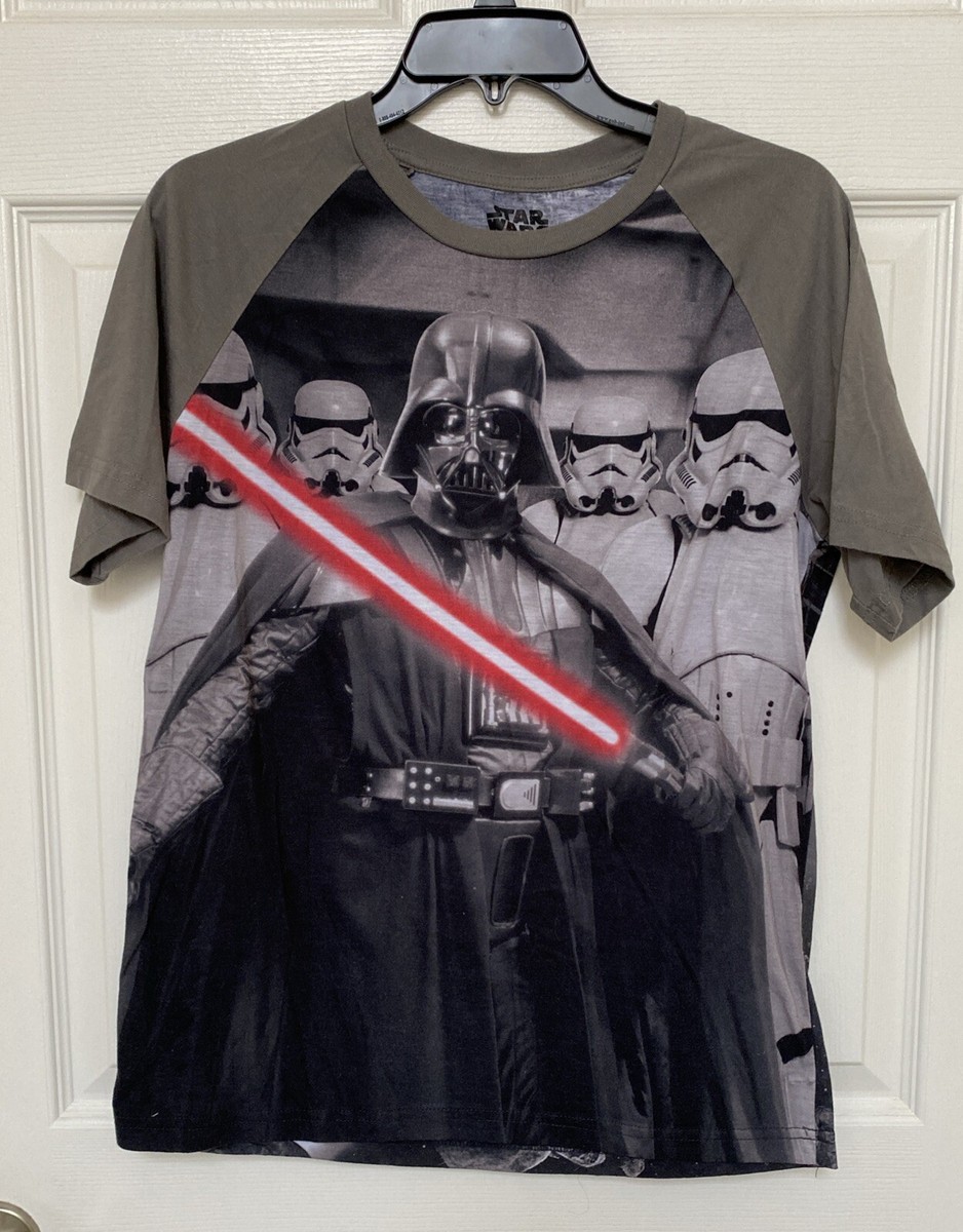 トップス DARTH VADER & STORM TROOPER / TEE STAR WARS Darth Vader & Stormtroopers 2-SIDED MENS FULL-PRINT T