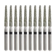 Multi-Use Diamonds Burs Chamfer Round End Taper 850/016SC Super Coarse Grit FG