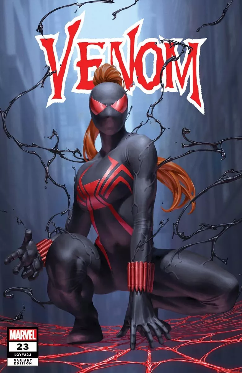VENOM 23 NM YOON SPOILER TRADE VARIANT EXCLUSIVE MARVEL COMICS BLACK WIDOW  | eBay