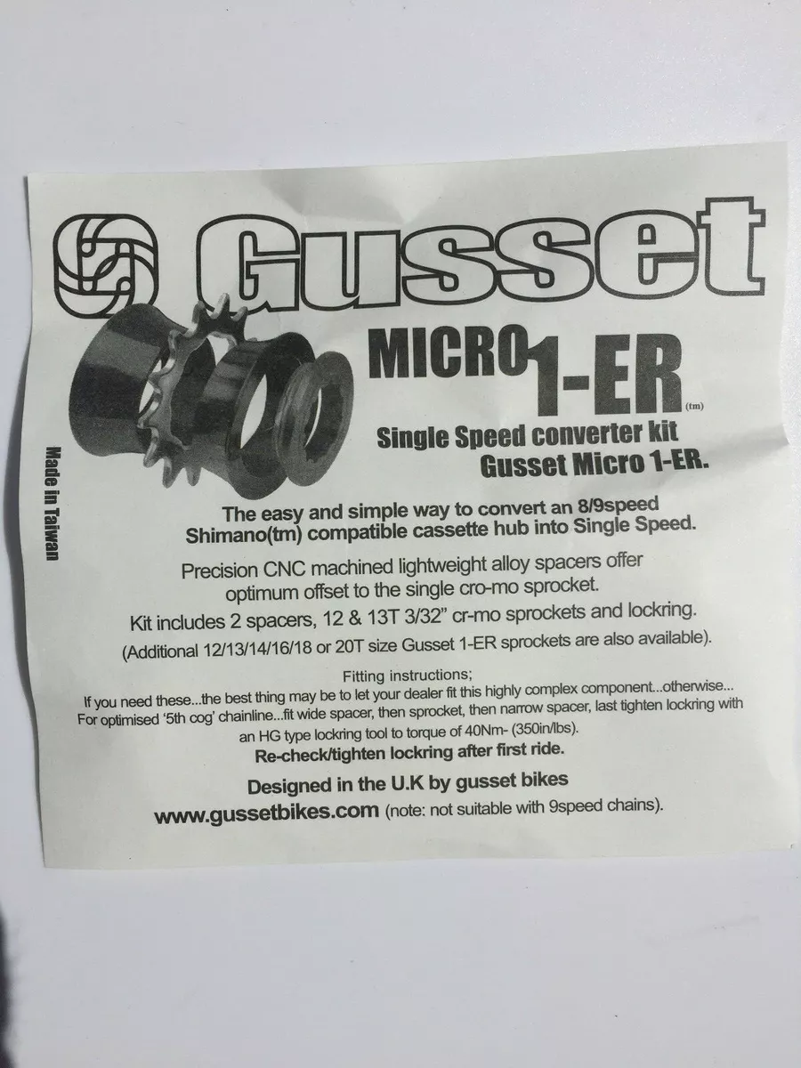 Gusset xd single best sale speed