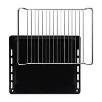 Backblech Grillrost Set Whirlpool 481245819334 481010683241 FüR Backofen Herd