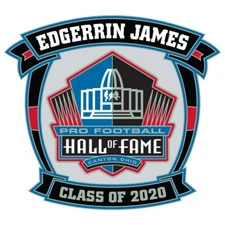 2020 Pro Football Hall of Fame Collectible Pin Edgerrin James Indianapolis Colts