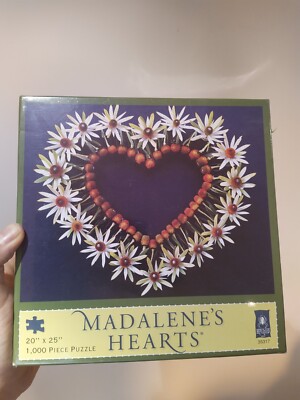 Bepuzzled Madalene's Hearts - 1000 Teile Puzzle - neu und versiegelt - selten