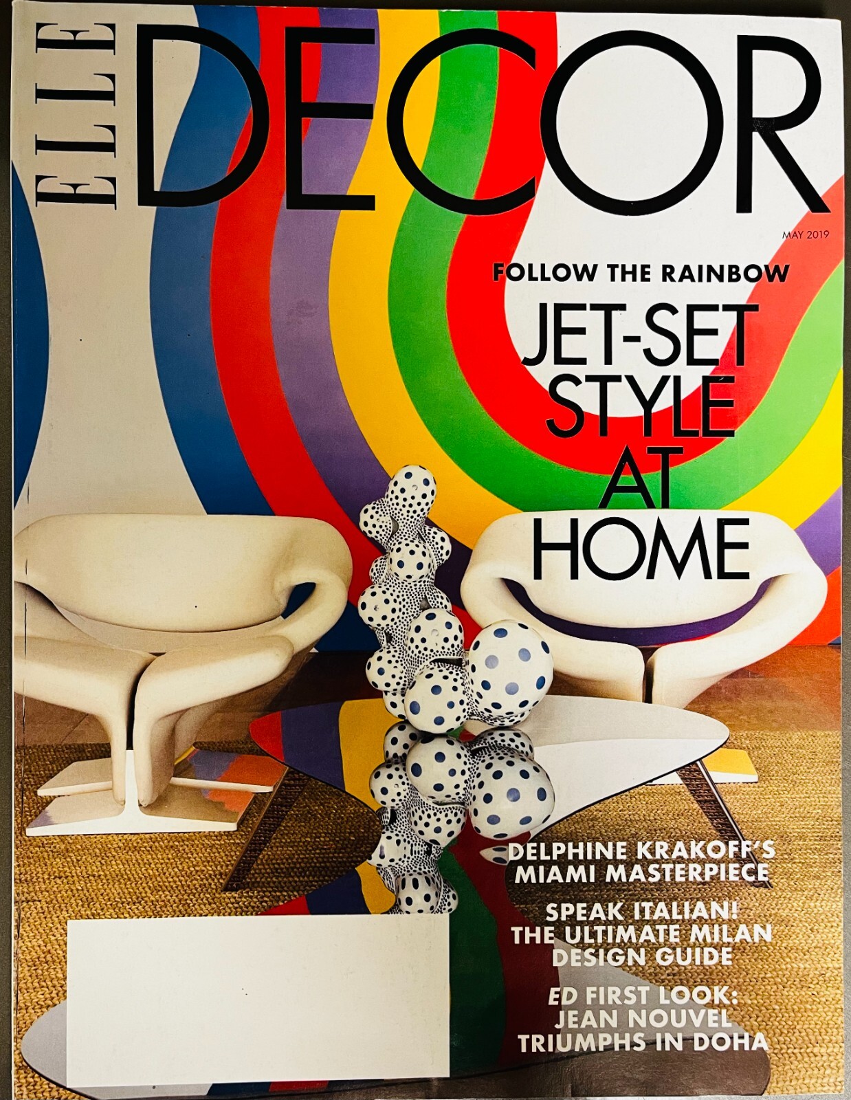 ELLE DECOR Magazine ~ Issue #255 ~ May 2019