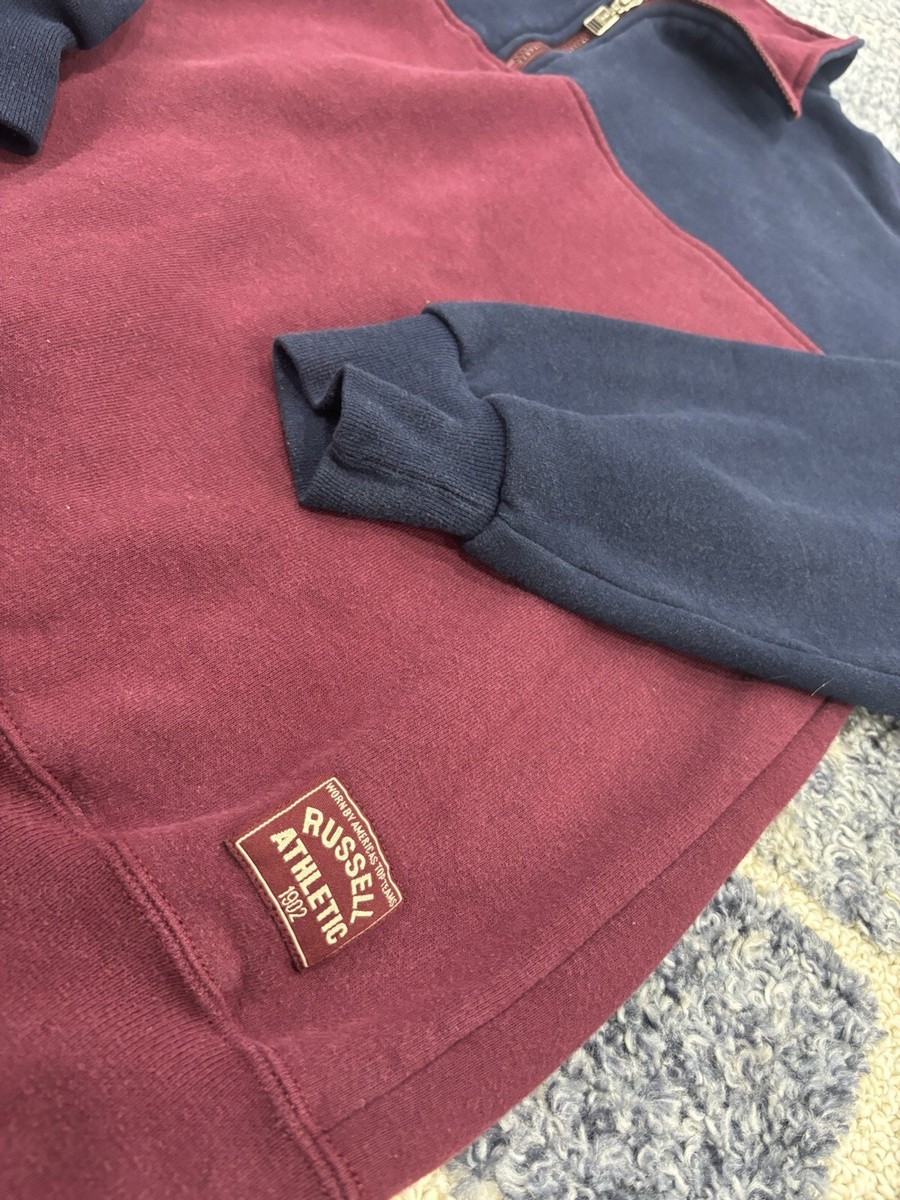 Vintage Russell Athletic Sweatshirt Mens Sz XXL Quarter Zip Vintage Russell Athletic Sweatshirt Mens Sz XXL Quarter Zip
