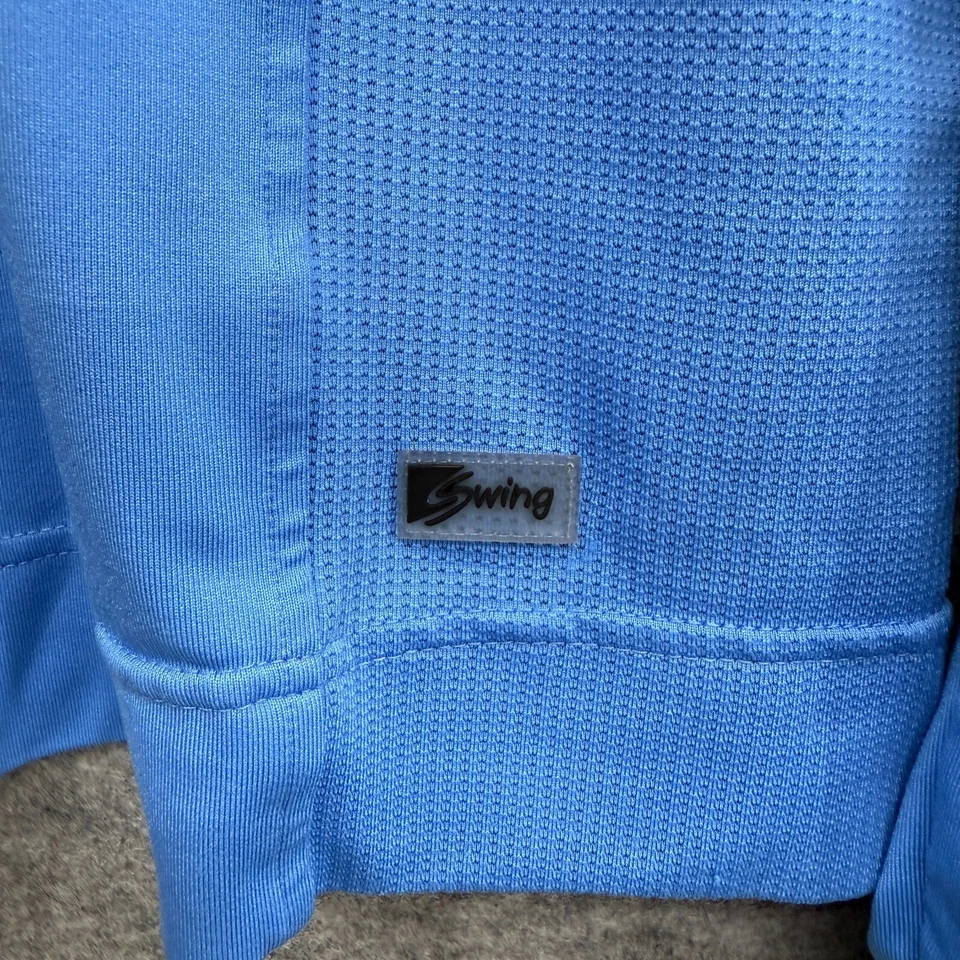 Top para mujer Bette & Court Swing ropa deportiva tenis golf, azul, 1/2 cremallera, talla M Foto 2 de 4