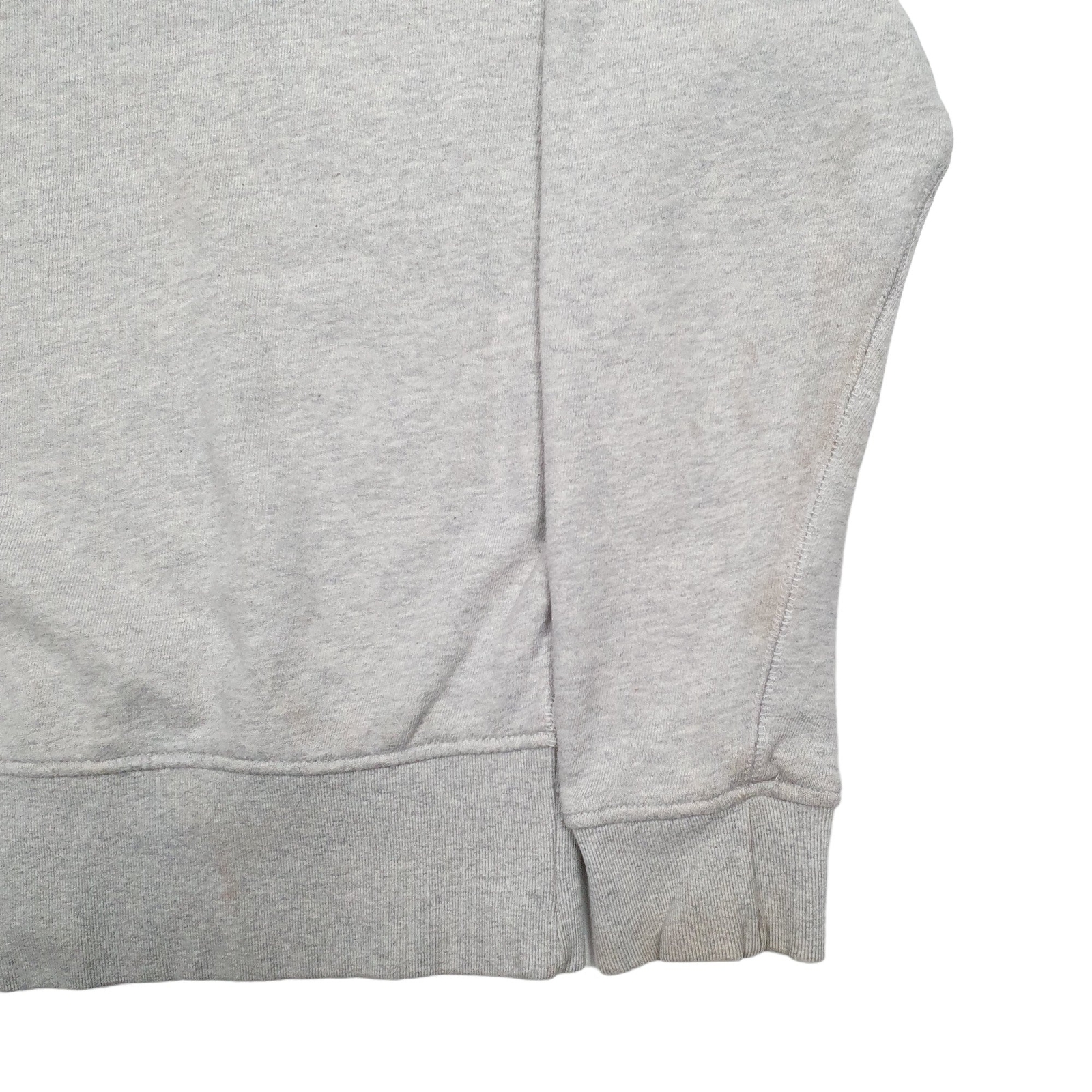 ADIDAS Crewneck Cotton Blend Jumper Sweatshirt Womens L image 3