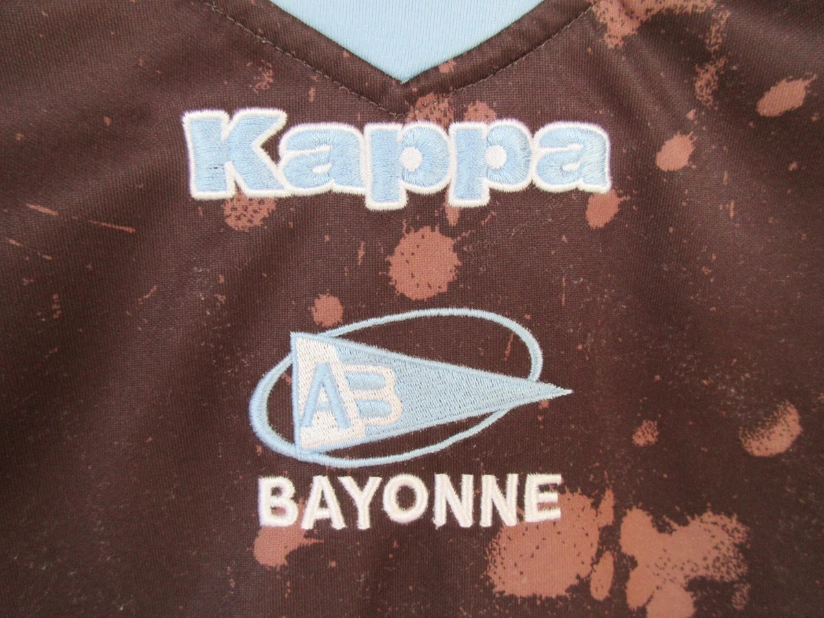 Maillot rugby AVIRON BAYONNAIS BAYONNE KAPPA shirt Afflelou rare M