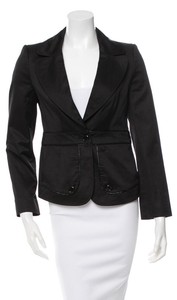 burberry blazer womens black