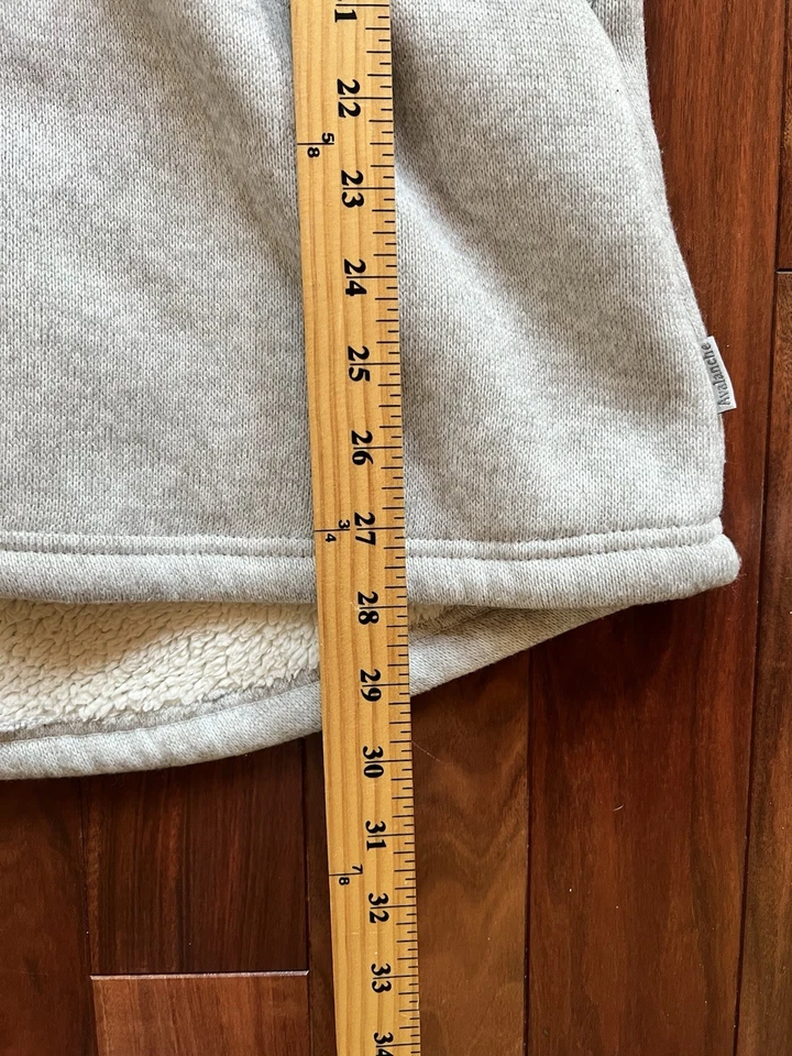 Avalanche Outdoor Supply Co - Sherpa Lined Large Gray Full Zip Jacket - Image 3 of 4