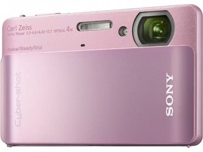 Good Condition Sony Cyber-shot DSC-TX5 Digital Camera W/SD Card Charger Tested