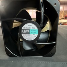 ORIX MRS20-DUL Square AC Fan Black AC200V/230V 0.18A 34W 2600RPM 42dB