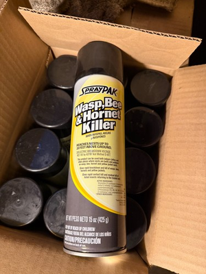 #ad 15 oz. SprayPAK Wasp Bee amp; Hornet Killer pn 1 4727 1 Case of 12 $145.00