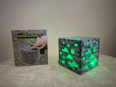Minecraft Mining Ore Night Light changing colours USB rechargeable