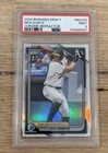 NICK KURTZ CHROME REFRACTOR 1ST BOWMAN ROOKIE CARD - 2024 BOWMAN DRAFT - PSA 9