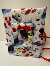Disney Cruise Ship Photo Album -Holds 100 4x6 Photos - Handmade