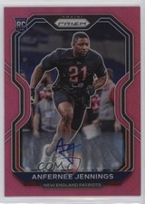 2020 Panini Prizm Rookie Pink Prizm Auto Anfernee Jennings #371 Auto 5u3