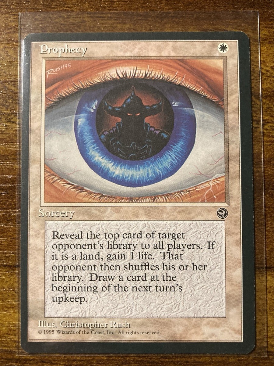 MTG✨PROPHECY Artist Proof ✨Homelands MINT UNCM Sorcery 1995