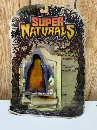 VINTAGE 1986 TONKA SUPER NATURALS VAMP-PA EVIL GHOSTLING ACTION FIGURE MOC