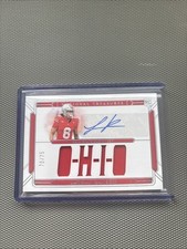 2025 National Treasures Collegiate Lathan Ransom Rookie Patch Auto /75
