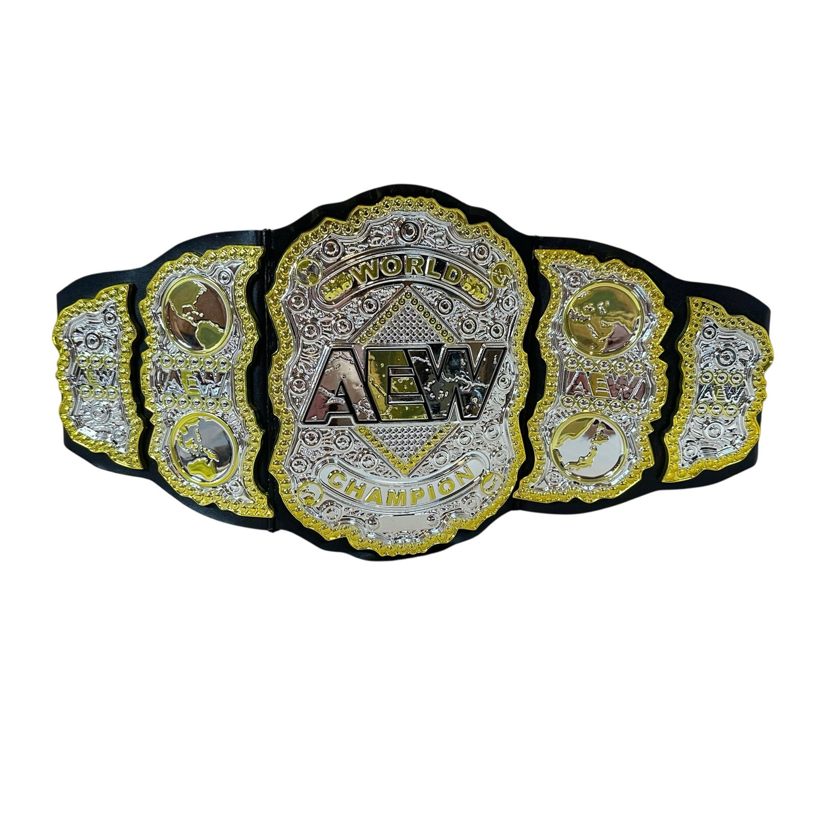 AEW World Championship Wrestling Belt Replica - Authentic Kids Dress-Up Costume for Aspiring Champions