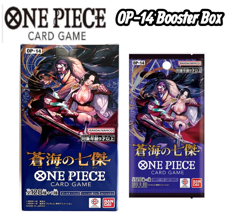 ONE PIECE Card Game Seven Heroes of the Blue Booster Box OP-14