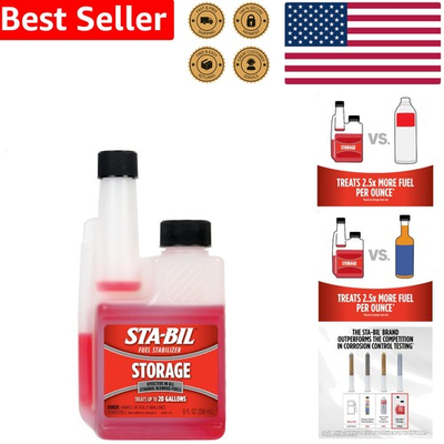 #ad Storage Fuel Stabilizer 8 oz Gas Additive Prevents Corrosion Fresh Up To 24 $16.83