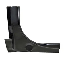 1967-68 Mustang; Lower Trunk Drip Rail Corner; Coupe Convertible; Drivers Side