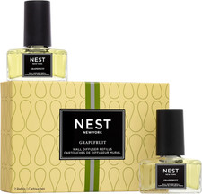 Wall Diffuser Refill Vials, Grapefruit - Set of 2 - up to 60 Days of Continuous