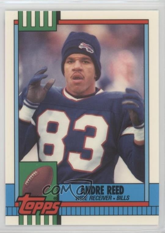 1990 Topps Collector's Edition (Tiffany) Andre Reed #204 HOF wc7