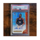 Topps 2024 Finest Hakeem Olajuwon Blue X-Fractor Auto /99 #FBA-HO PSA 10